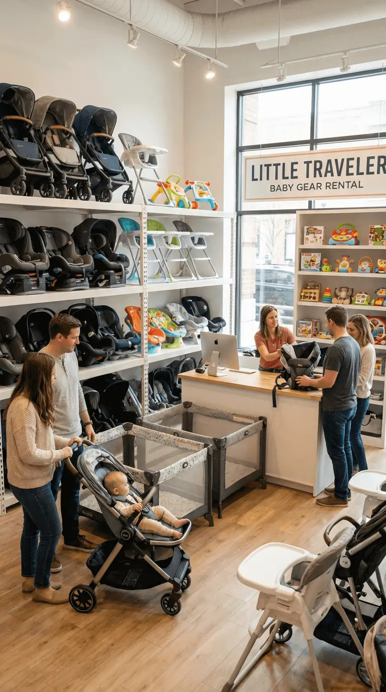 Baby gear rental